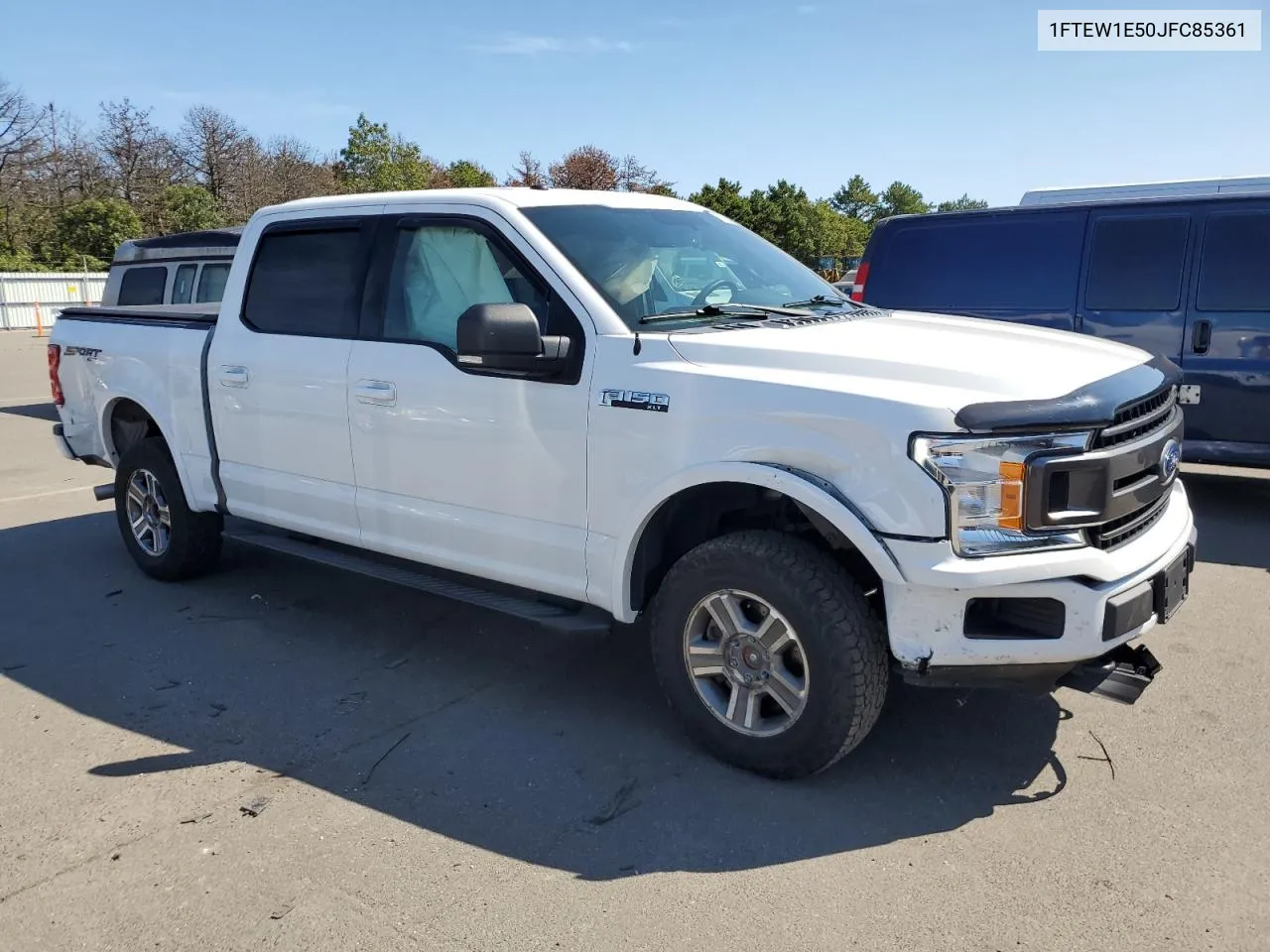 2018 Ford F150 Supercrew VIN: 1FTEW1E50JFC85361 Lot: 70505094