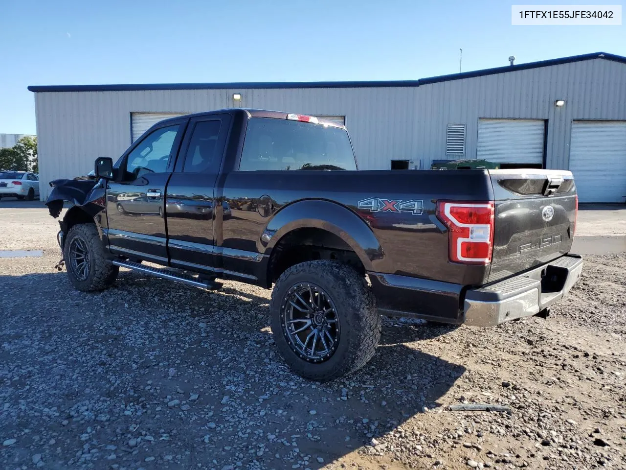 2018 Ford F150 Super Cab VIN: 1FTFX1E55JFE34042 Lot: 70564704