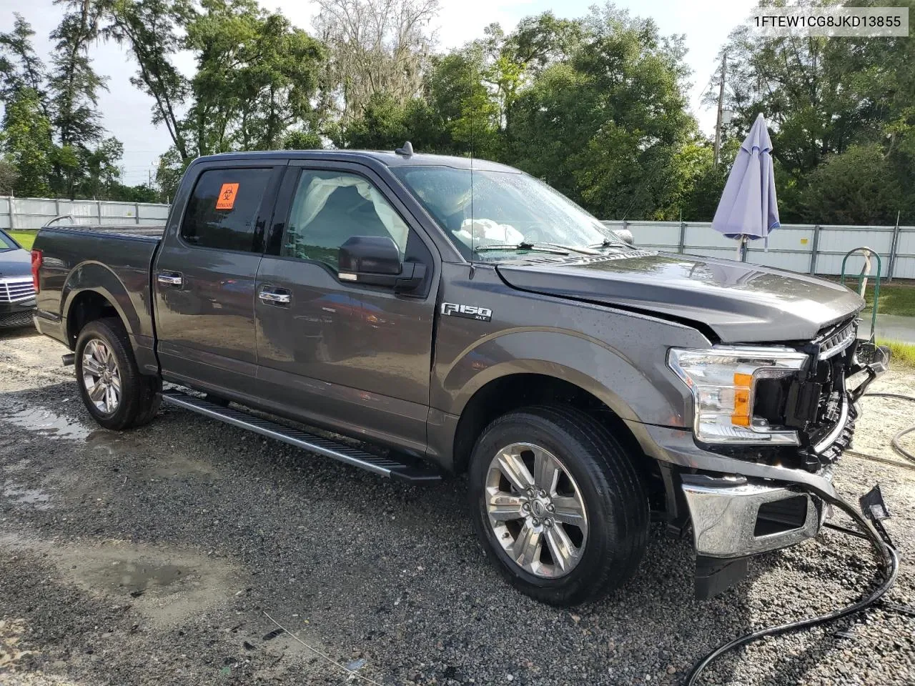 2018 Ford F150 Supercrew VIN: 1FTEW1CG8JKD13855 Lot: 70570584