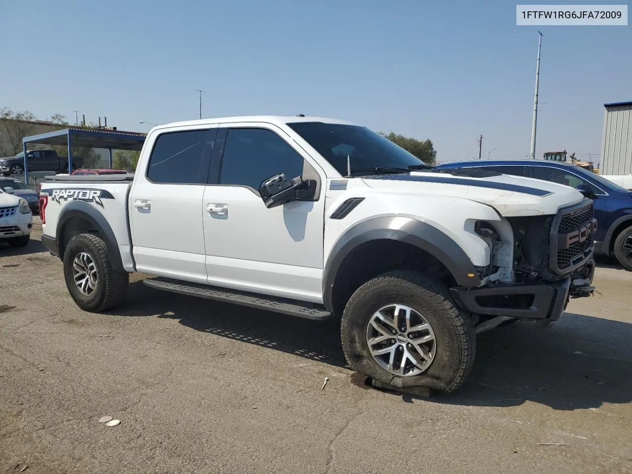 2018 Ford F150 Raptor VIN: 1FTFW1RG6JFA72009 Lot: 70610554