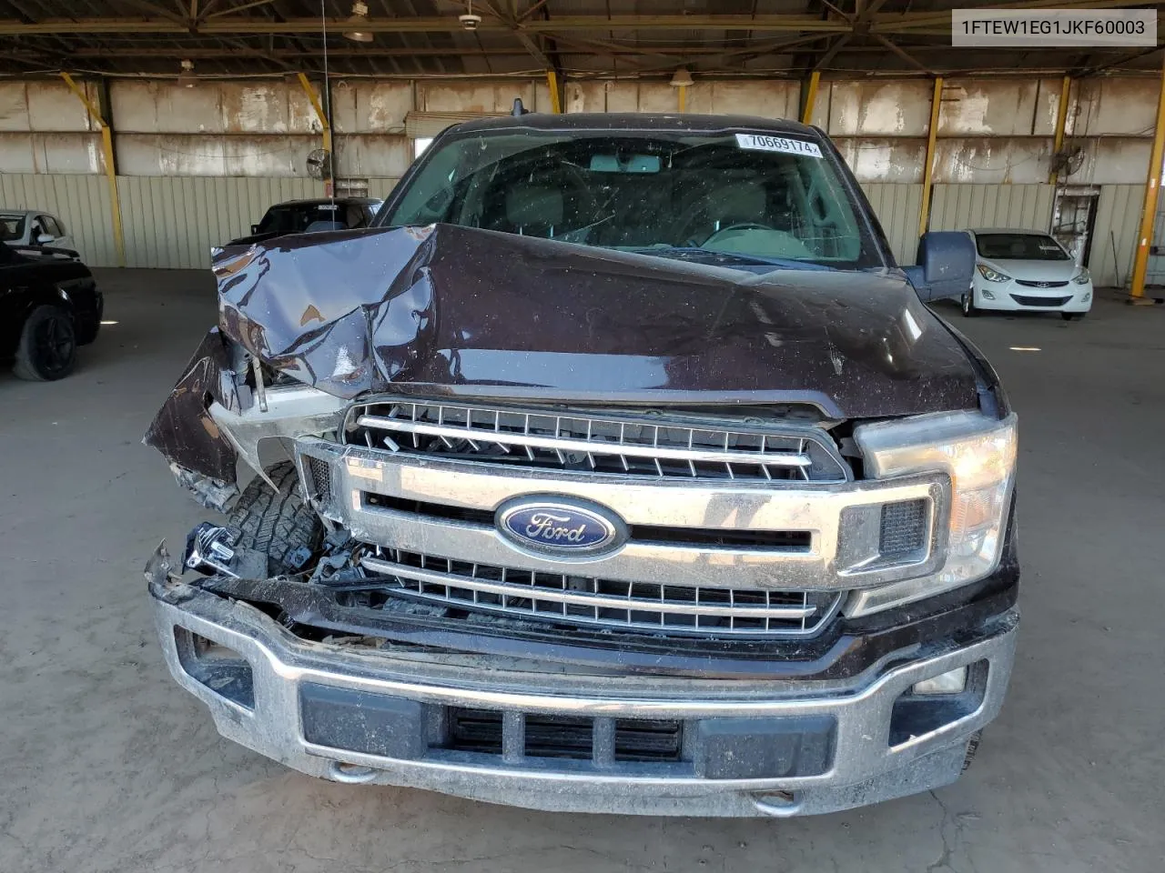 1FTEW1EG1JKF60003 2018 Ford F150 Supercrew