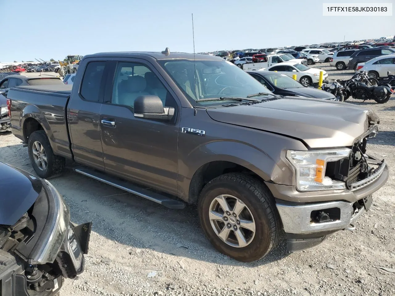 2018 Ford F150 Super Cab VIN: 1FTFX1E58JKD30183 Lot: 70679564