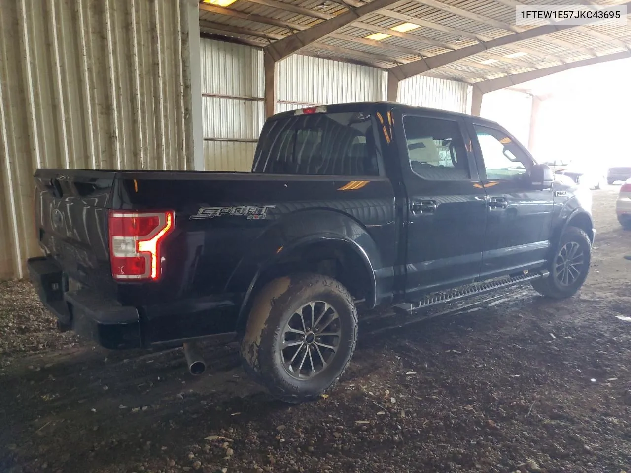 1FTEW1E57JKC43695 2018 Ford F150 Supercrew