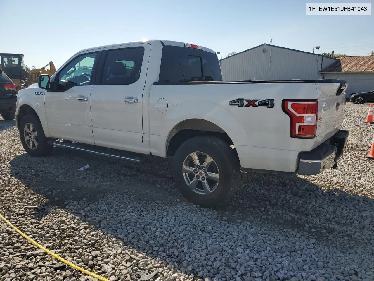 1FTEW1E51JFB41043 2018 Ford F150 Supercrew