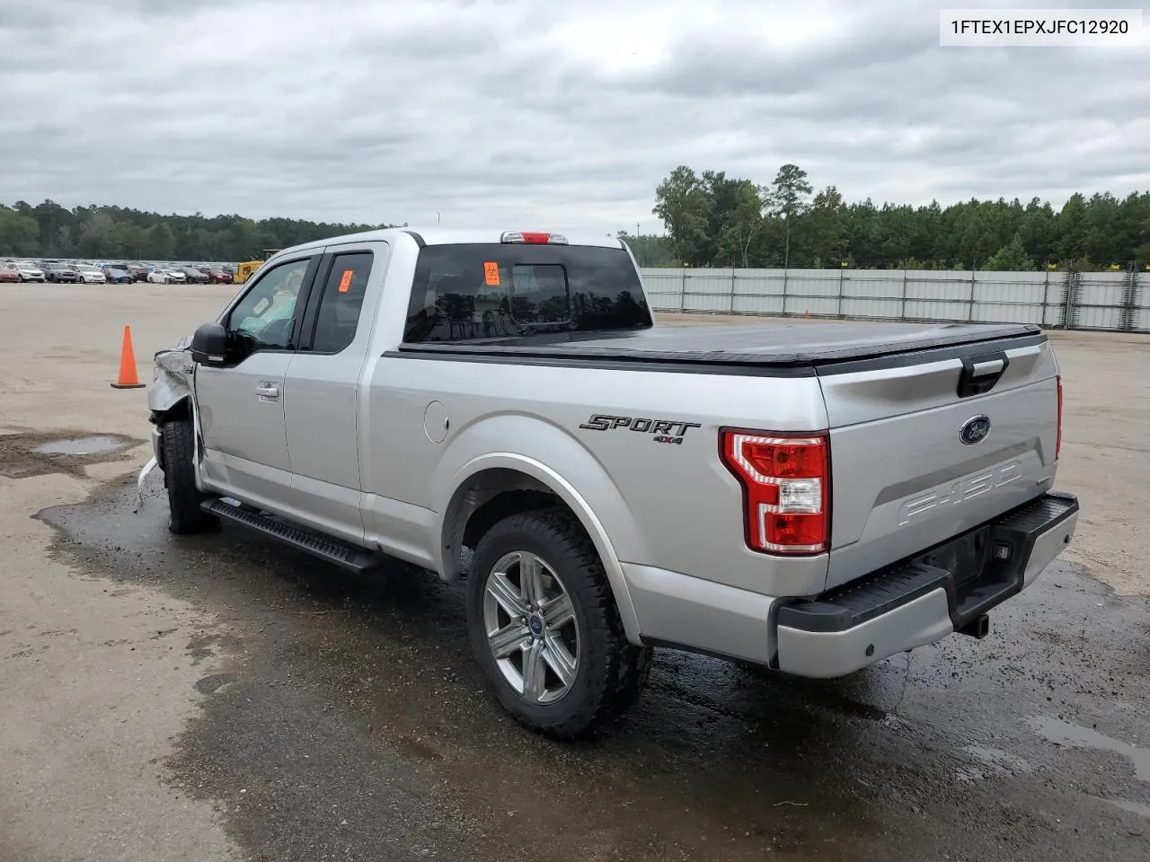 2018 Ford F150 Super Cab VIN: 1FTEX1EPXJFC12920 Lot: 70839414