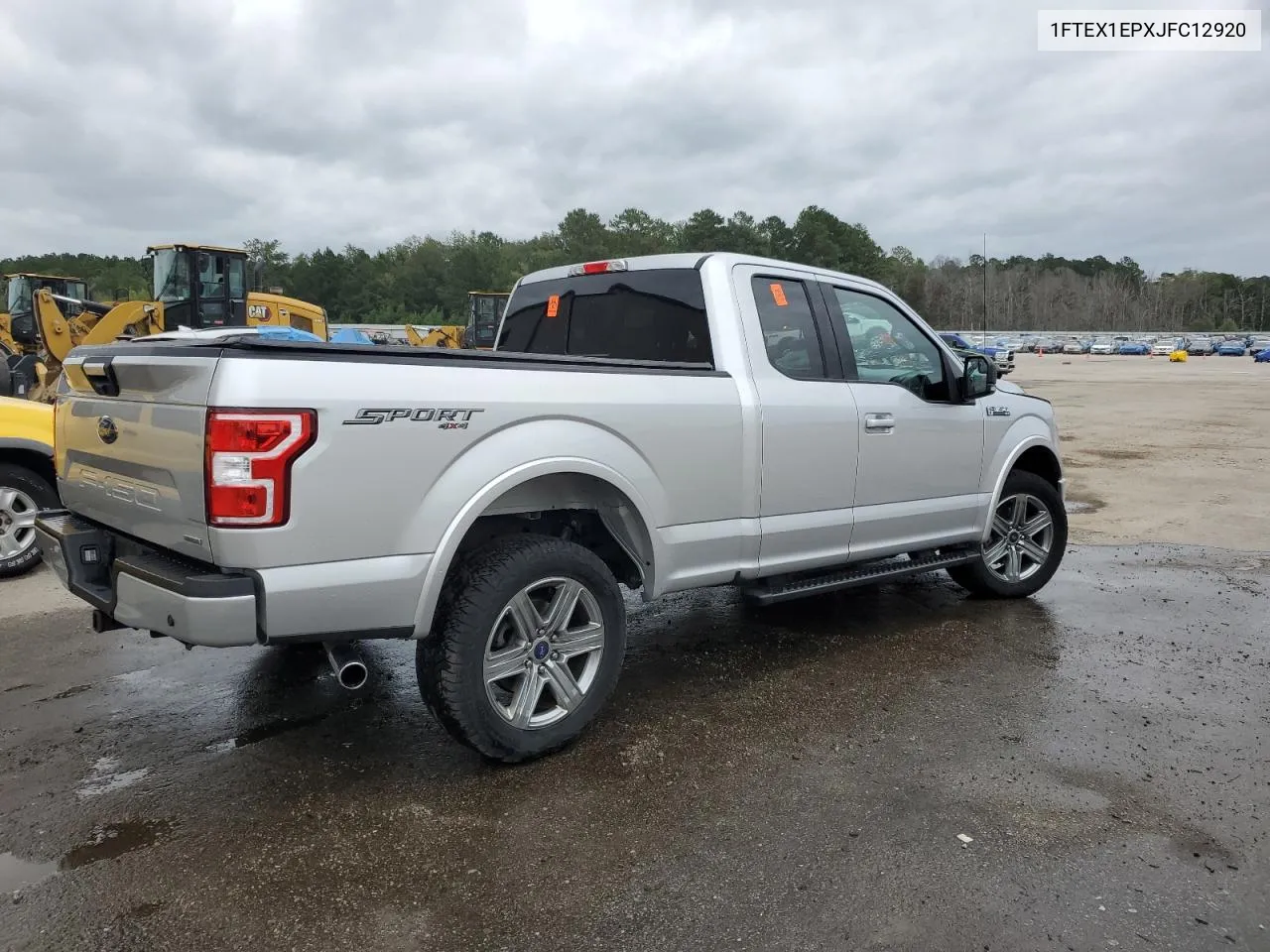 2018 Ford F150 Super Cab VIN: 1FTEX1EPXJFC12920 Lot: 70839414