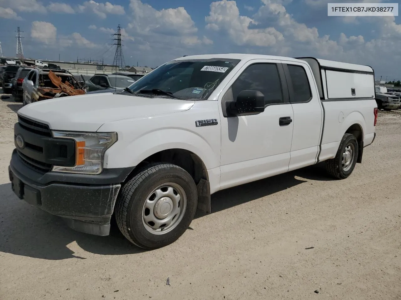 1FTEX1CB7JKD38277 2018 Ford F150 Super Cab