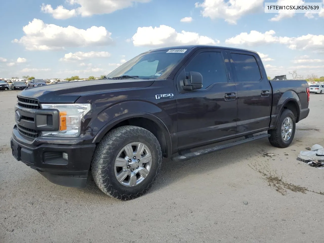 2018 Ford F150 Supercrew VIN: 1FTEW1C5XJKD67639 Lot: 70916694