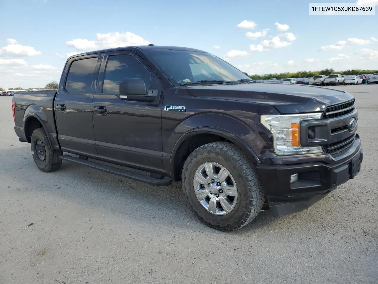 2018 Ford F150 Supercrew VIN: 1FTEW1C5XJKD67639 Lot: 70916694