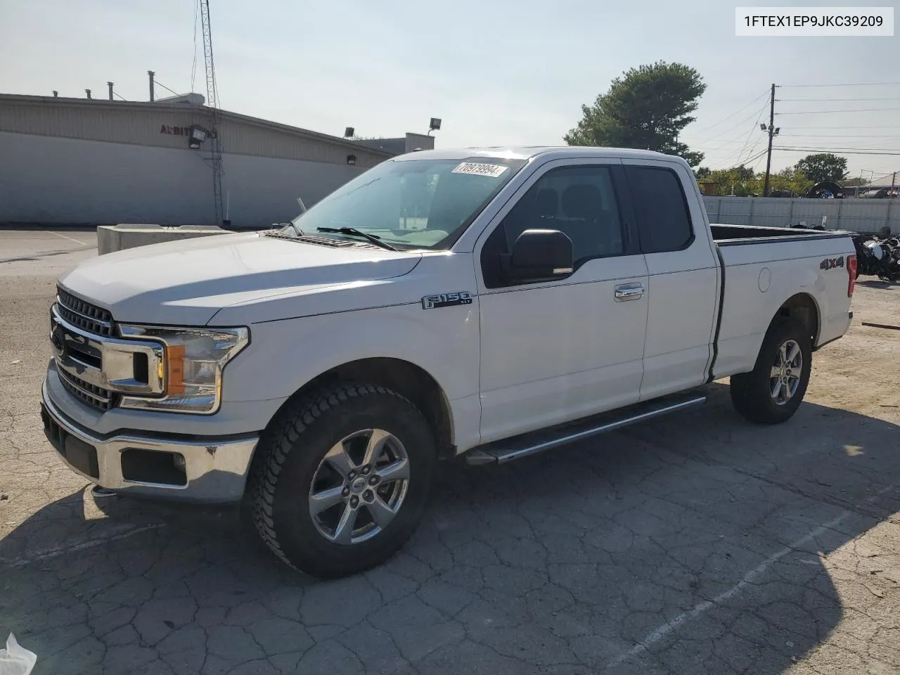 1FTEX1EP9JKC39209 2018 Ford F150 Super Cab