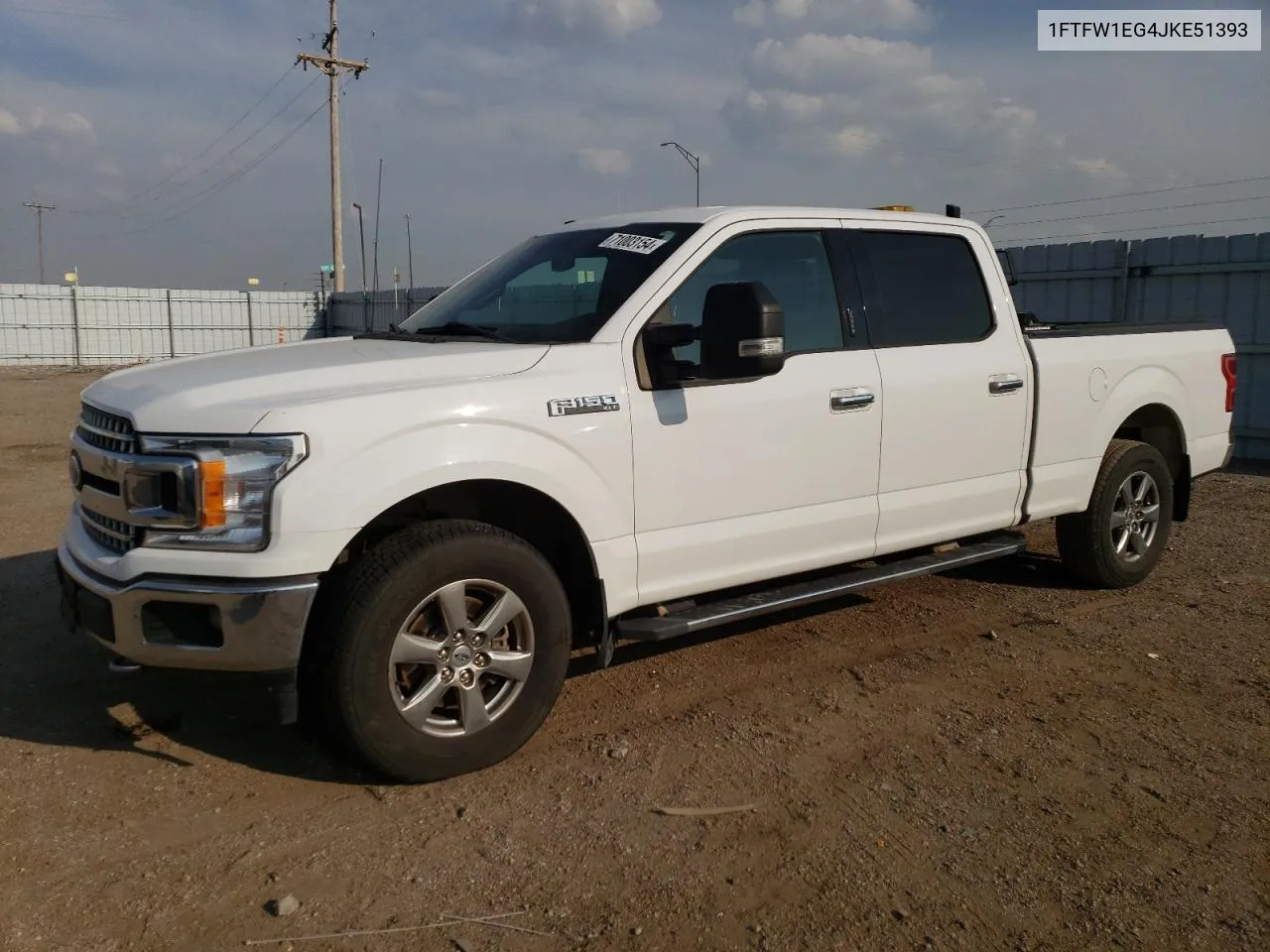 1FTFW1EG4JKE51393 2018 Ford F150 Supercrew