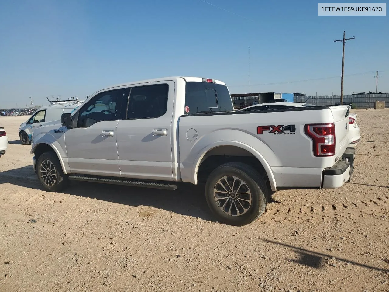 2018 Ford F150 Supercrew VIN: 1FTEW1E59JKE91673 Lot: 71039424