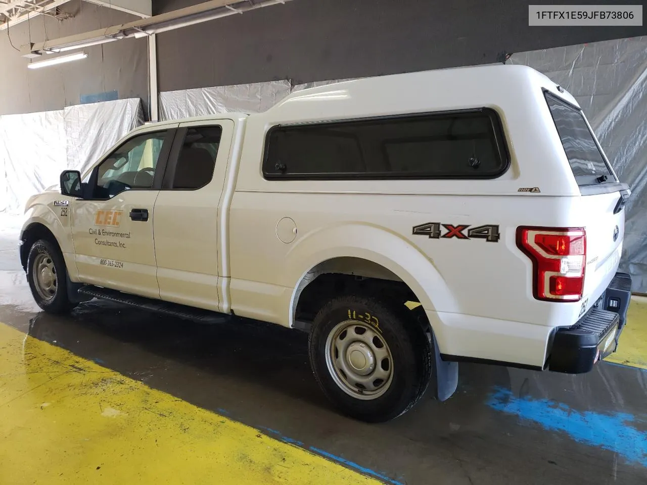 1FTFX1E59JFB73806 2018 Ford F150 Super Cab