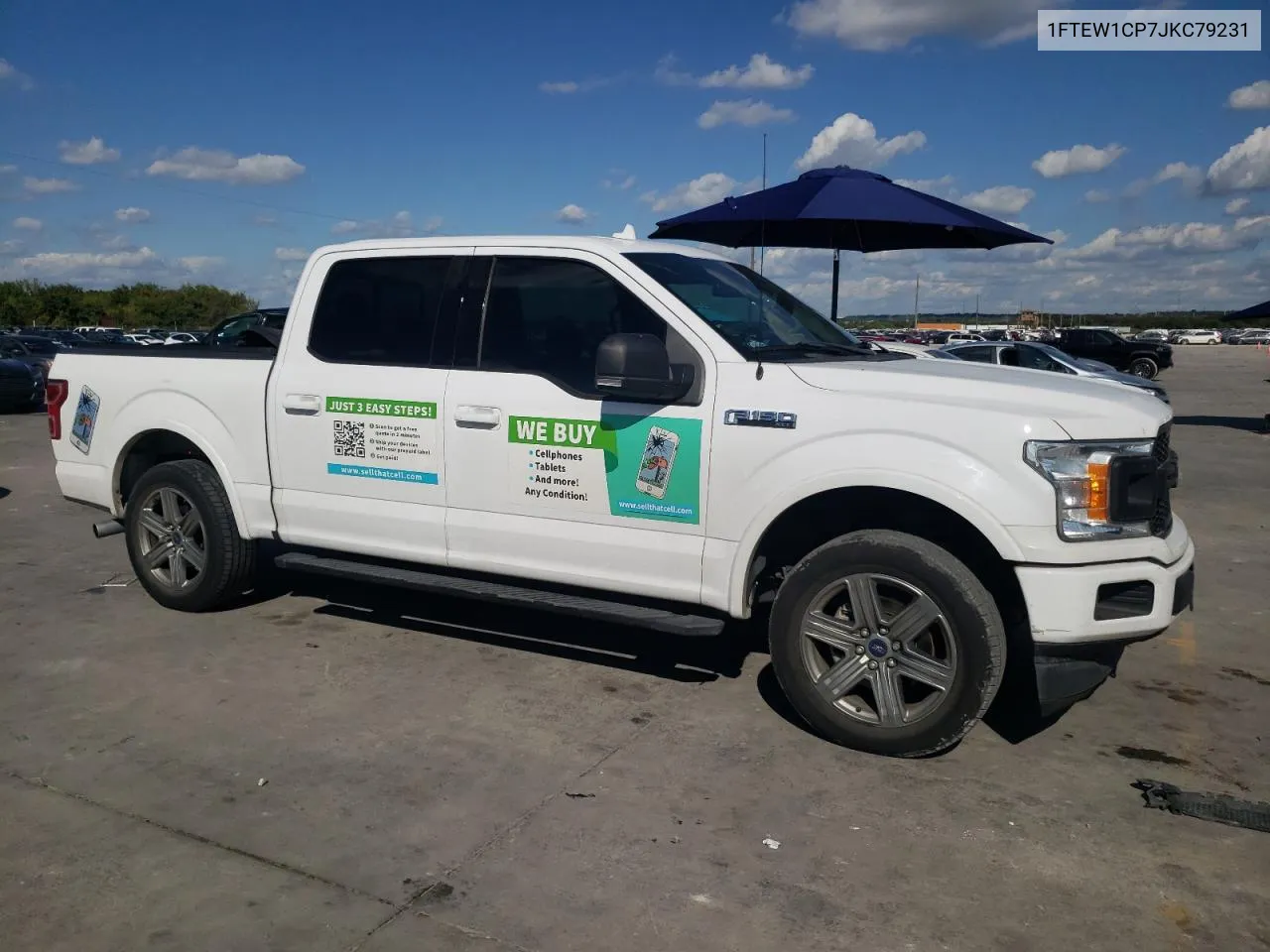 1FTEW1CP7JKC79231 2018 Ford F150 Supercrew