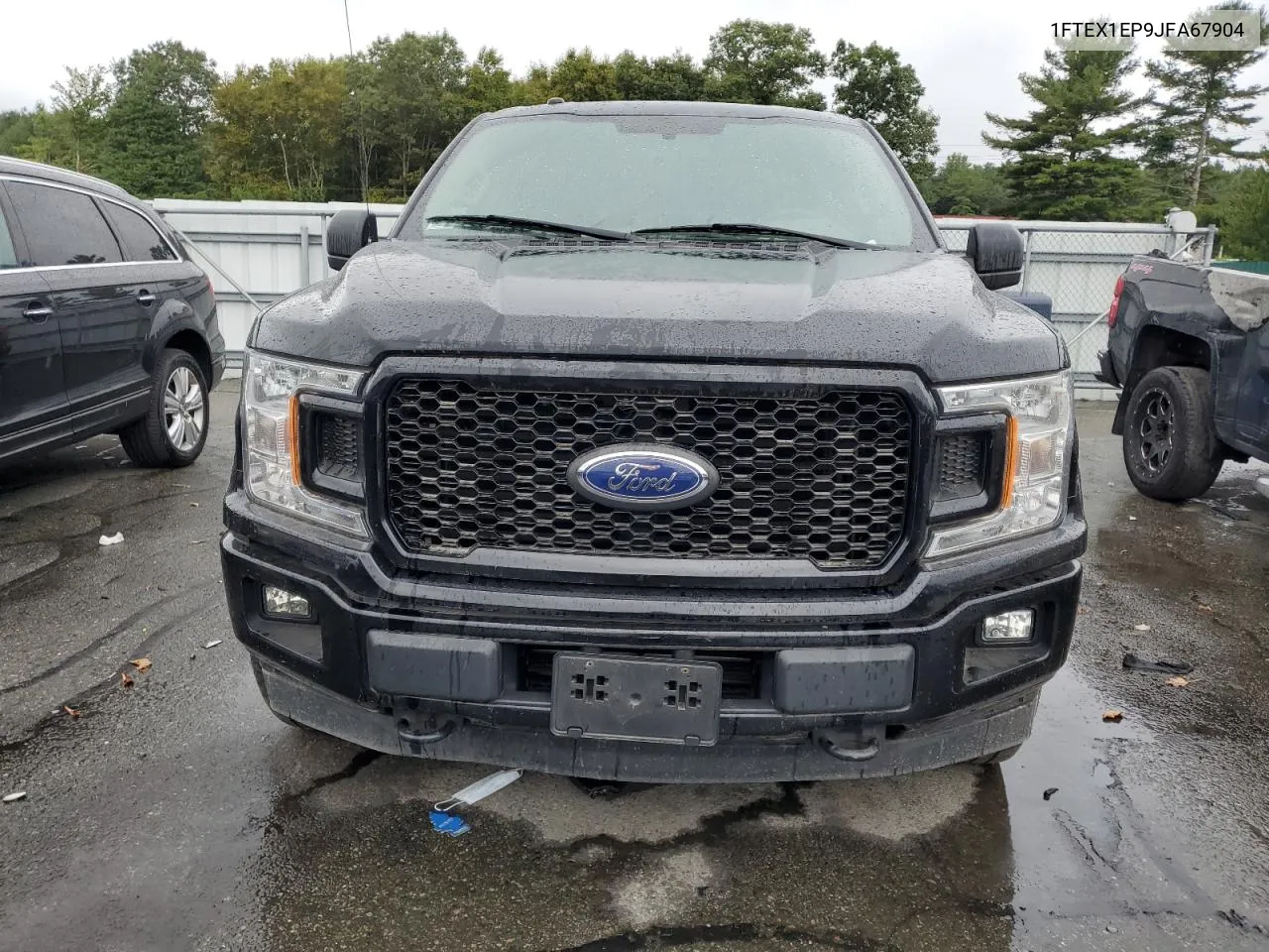 2018 Ford F150 Super Cab VIN: 1FTEX1EP9JFA67904 Lot: 71174234