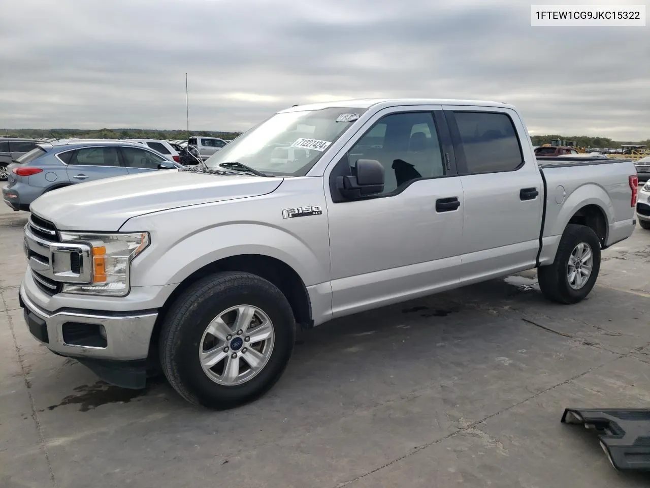 2018 Ford F150 Supercrew VIN: 1FTEW1CG9JKC15322 Lot: 71227424