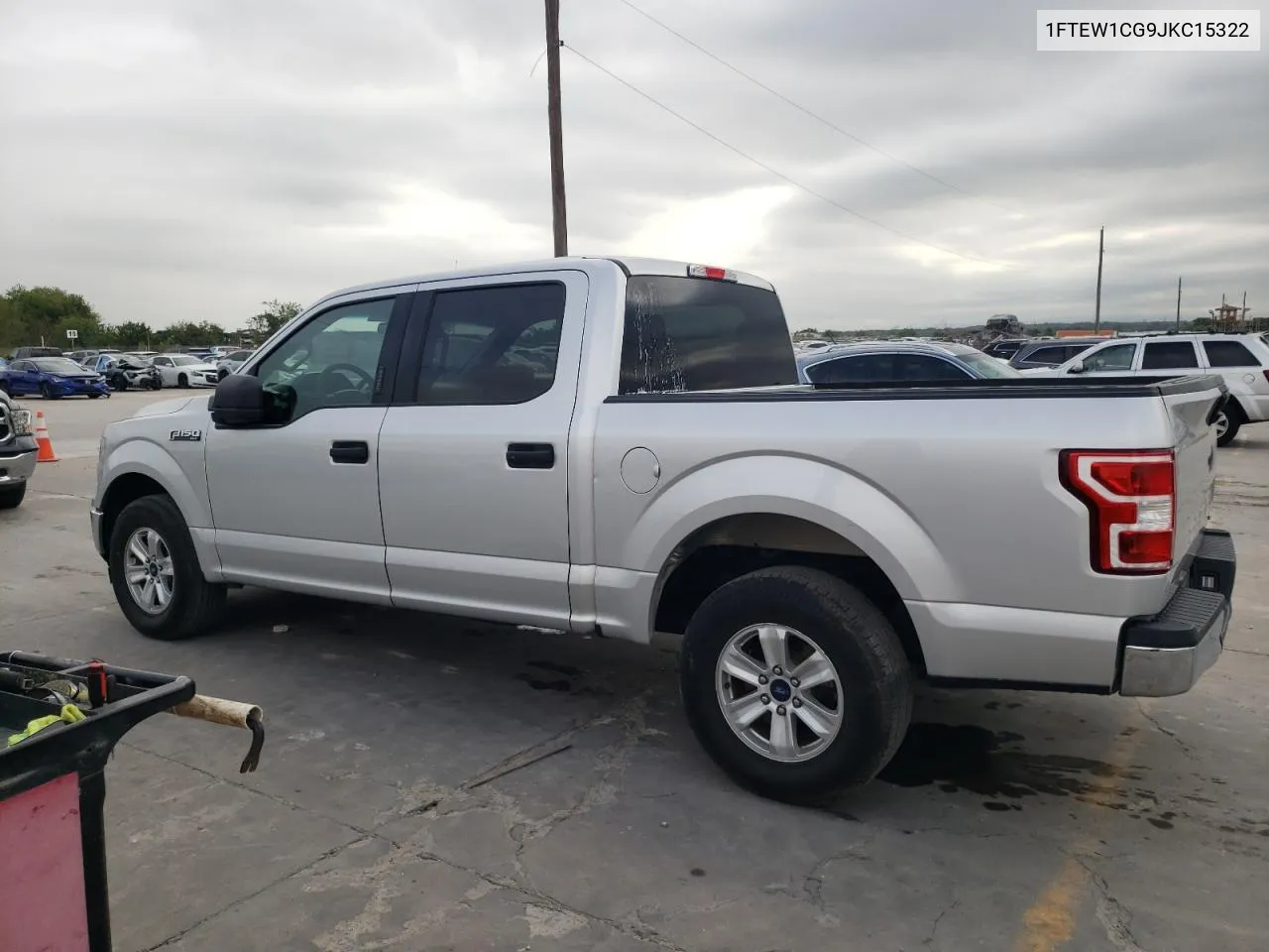 2018 Ford F150 Supercrew VIN: 1FTEW1CG9JKC15322 Lot: 71227424