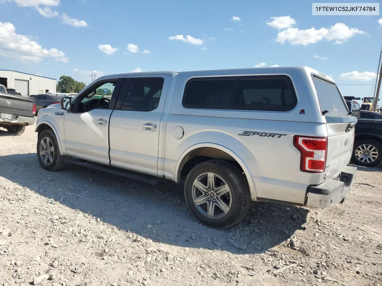 1FTEW1C52JKF74784 2018 Ford F150 Supercrew