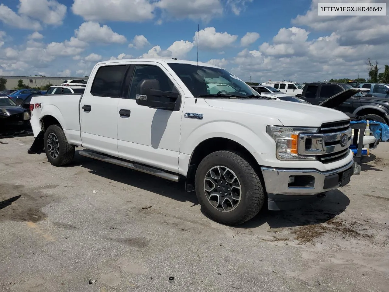 1FTFW1EGXJKD46647 2018 Ford F150 Supercrew