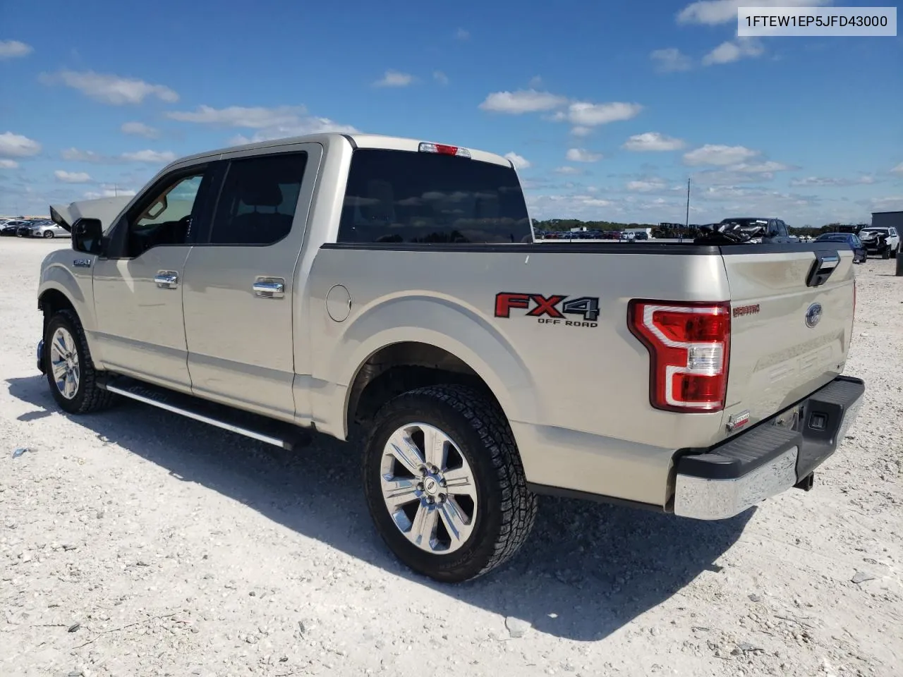 2018 Ford F150 Supercrew VIN: 1FTEW1EP5JFD43000 Lot: 71285974