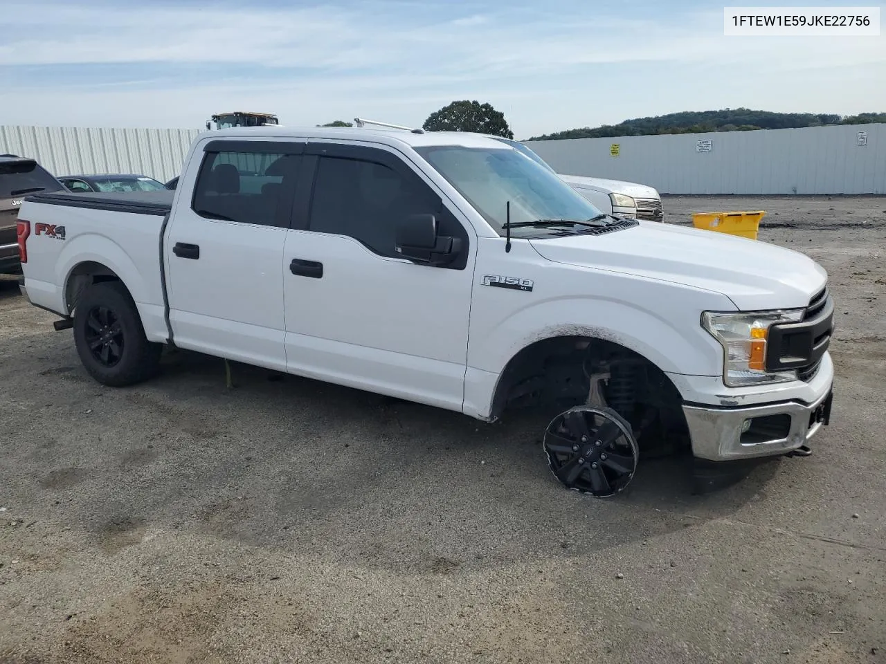 2018 Ford F150 Supercrew VIN: 1FTEW1E59JKE22756 Lot: 71367584