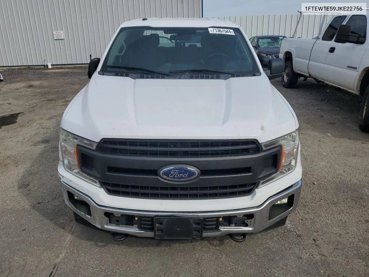 2018 Ford F150 Supercrew VIN: 1FTEW1E59JKE22756 Lot: 71367584