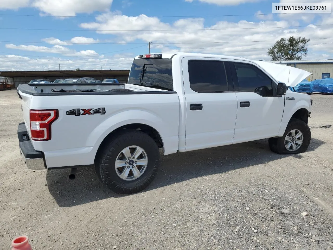 2018 Ford F150 Supercrew VIN: 1FTEW1E56JKE03761 Lot: 71424004