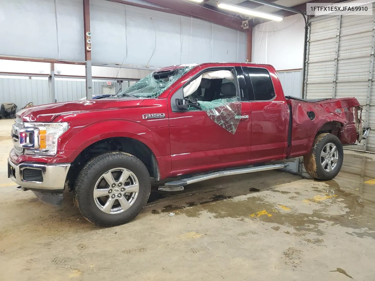 2018 Ford F150 Super Cab VIN: 1FTFX1E5XJFA69910 Lot: 71468234