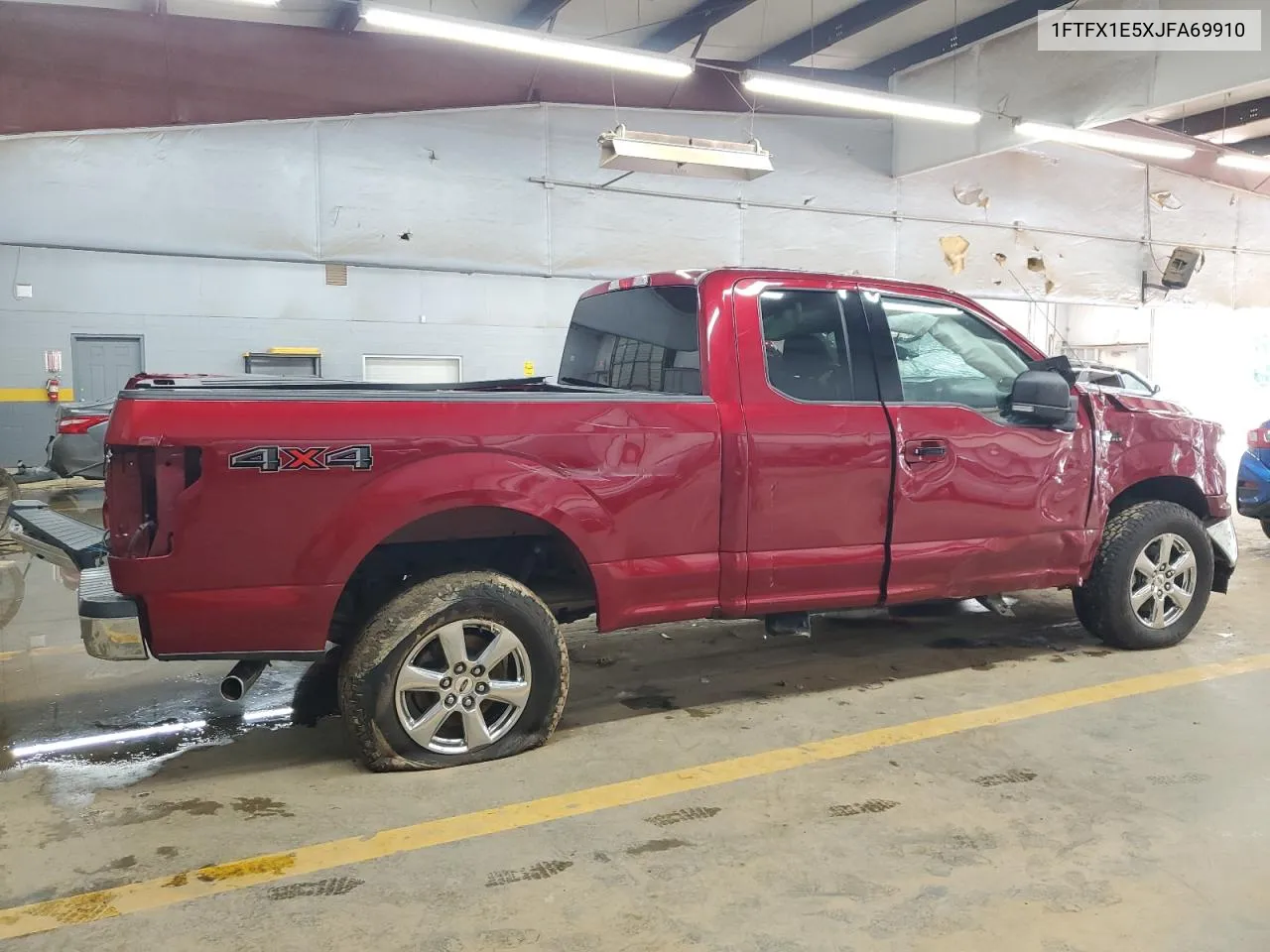 2018 Ford F150 Super Cab VIN: 1FTFX1E5XJFA69910 Lot: 71468234