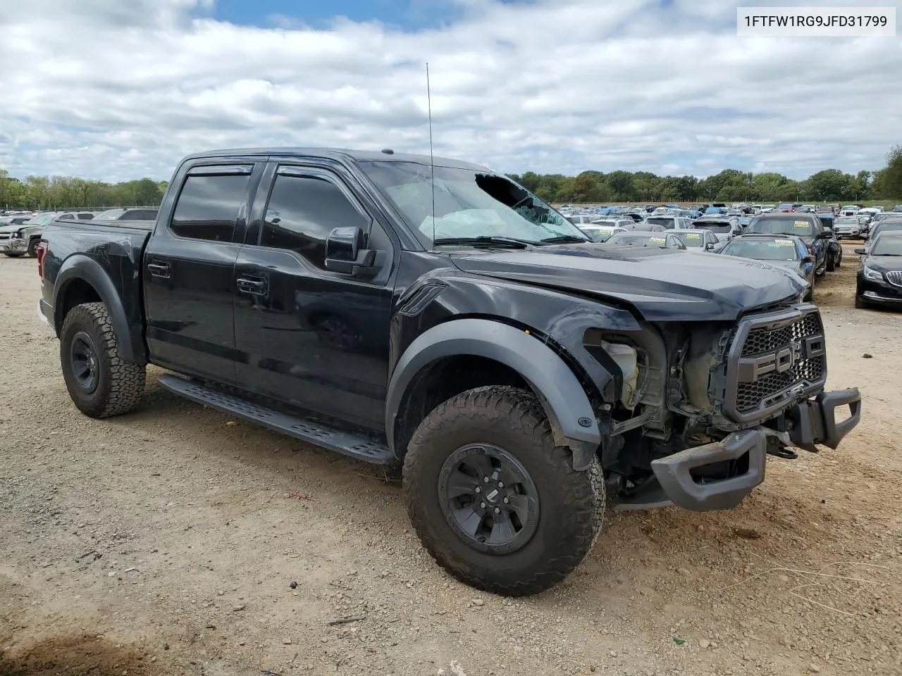 2018 Ford F150 Raptor VIN: 1FTFW1RG9JFD31799 Lot: 71490724