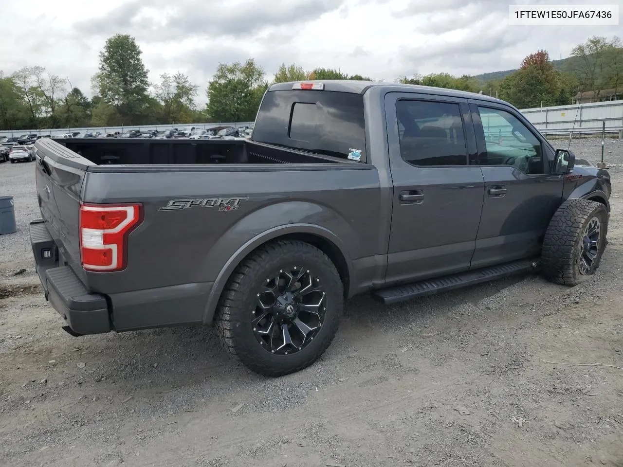 2018 Ford F150 Supercrew VIN: 1FTEW1E50JFA67436 Lot: 71577884