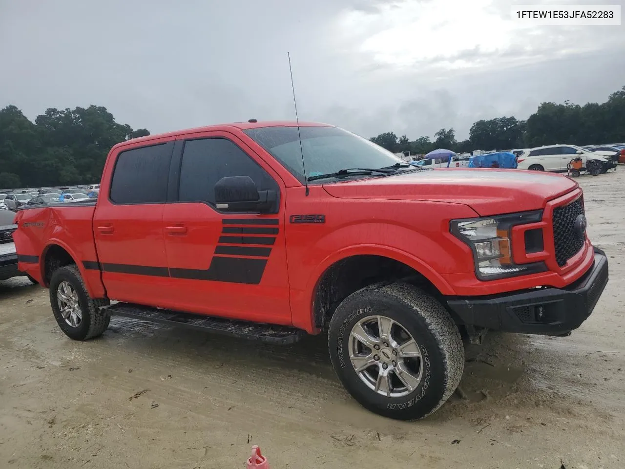 2018 Ford F150 Supercrew VIN: 1FTEW1E53JFA52283 Lot: 71579204