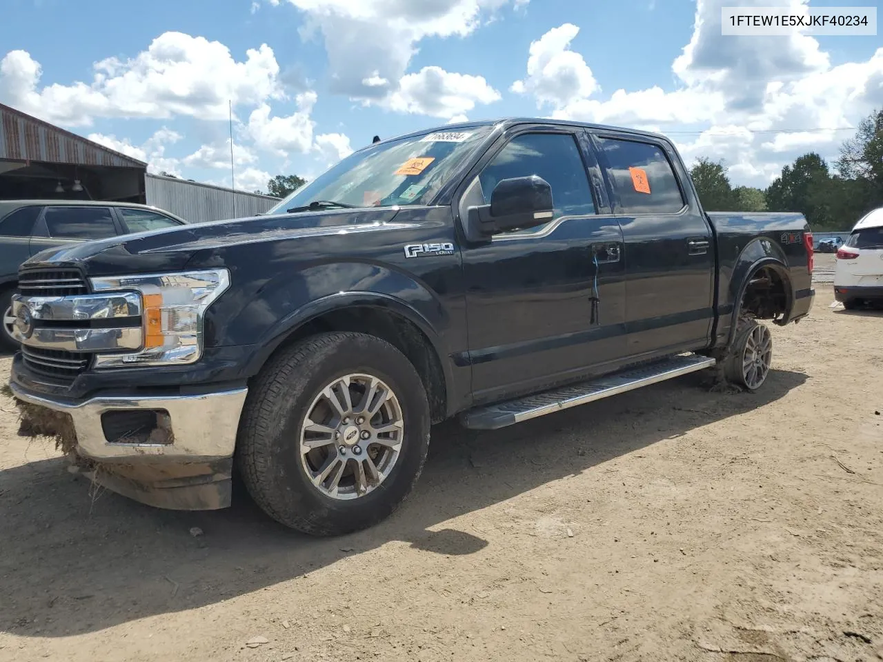 2018 Ford F150 Supercrew VIN: 1FTEW1E5XJKF40234 Lot: 71663694