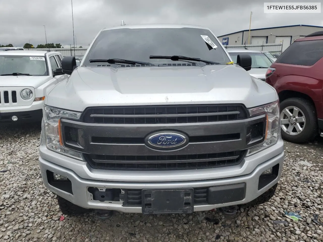 2018 Ford F150 Supercrew VIN: 1FTEW1E55JFB56385 Lot: 71667384