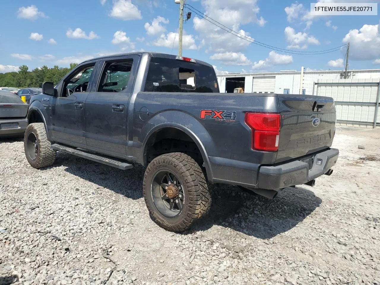 1FTEW1E55JFE20771 2018 Ford F150 Supercrew