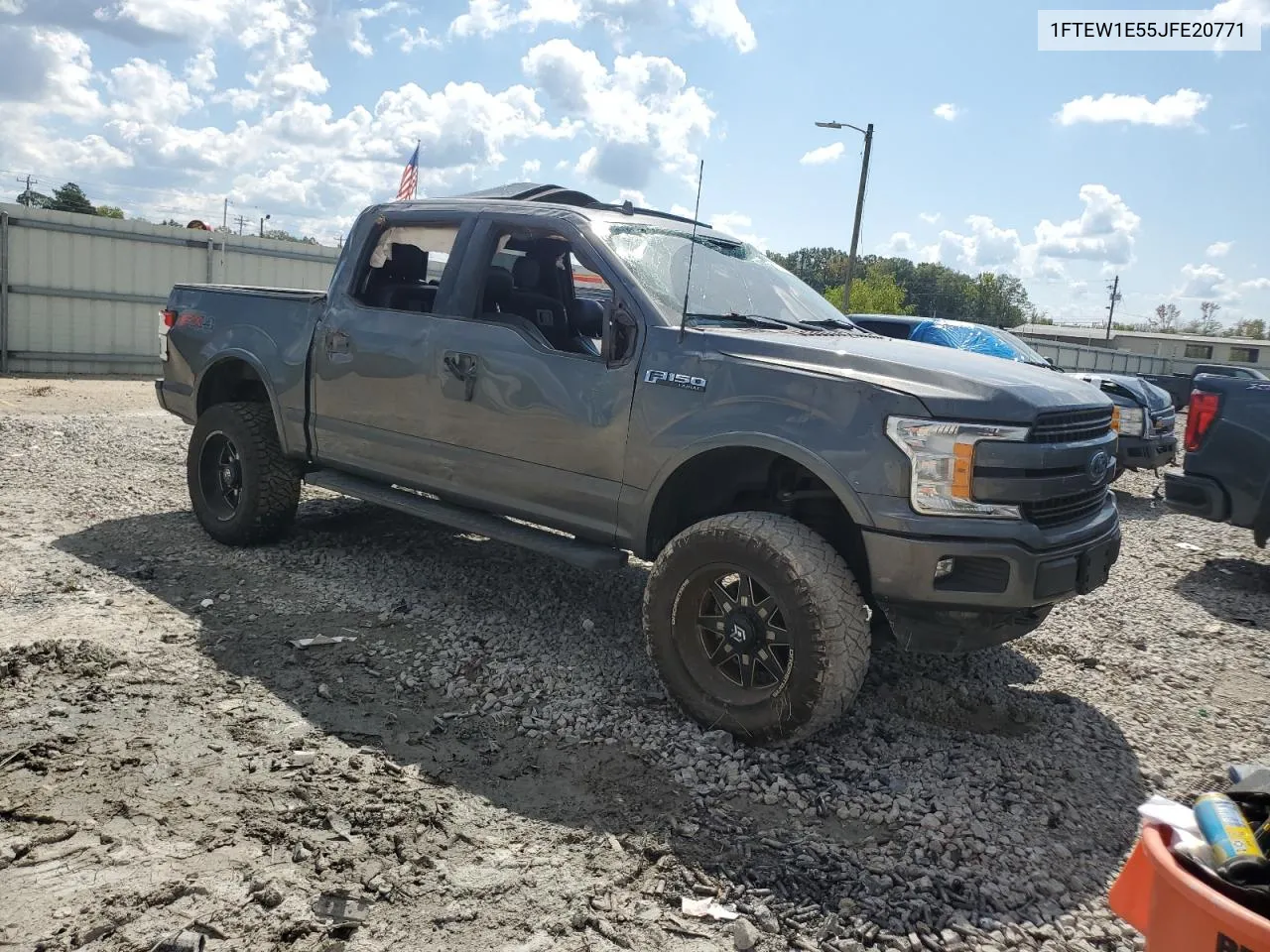 2018 Ford F150 Supercrew VIN: 1FTEW1E55JFE20771 Lot: 71679114