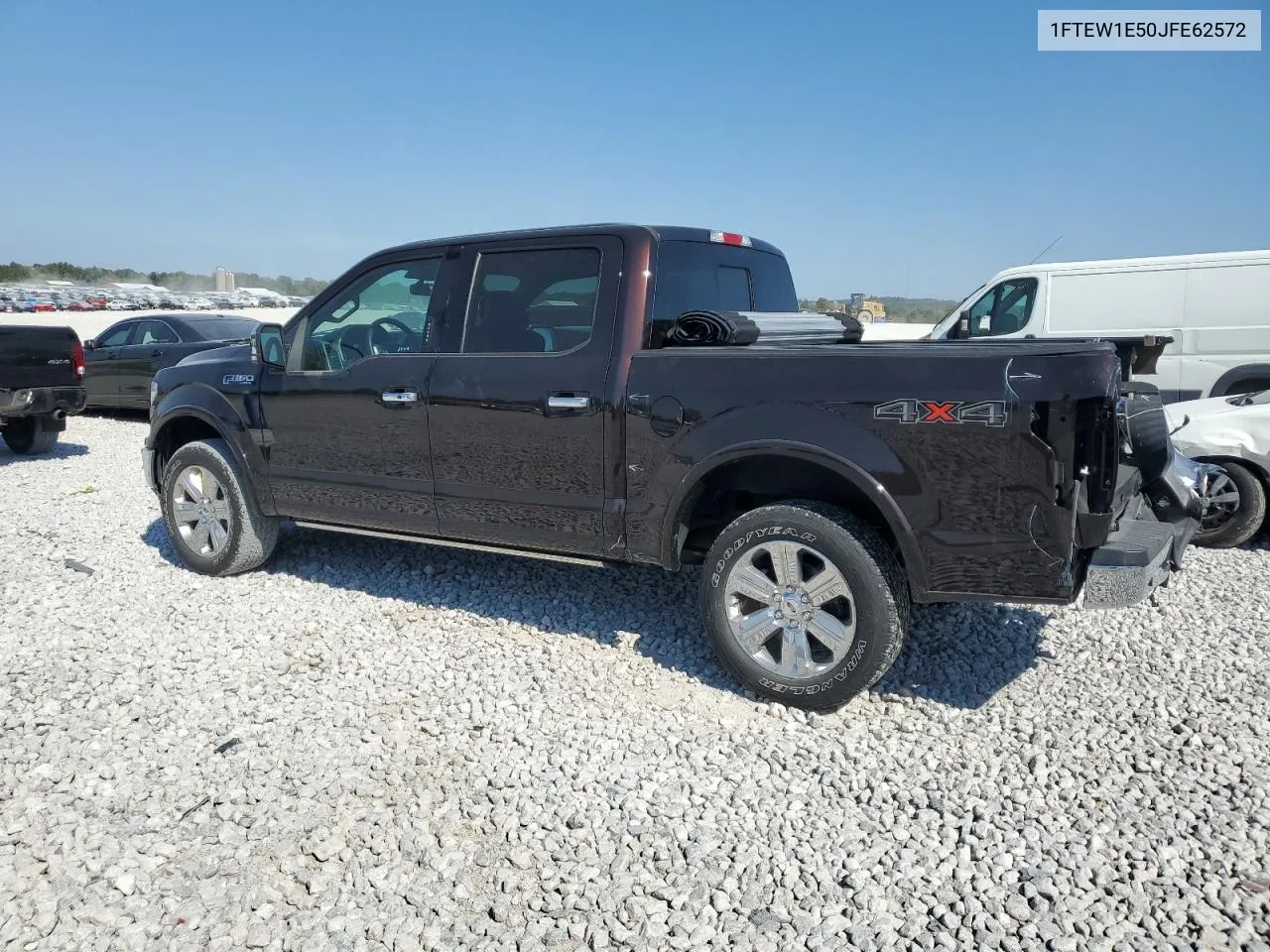 2018 Ford F150 Supercrew VIN: 1FTEW1E50JFE62572 Lot: 71741244