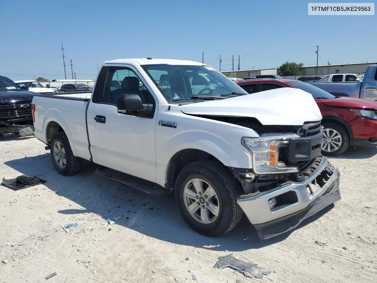 2018 Ford F150 VIN: 1FTMF1CB5JKE29563 Lot: 71755794