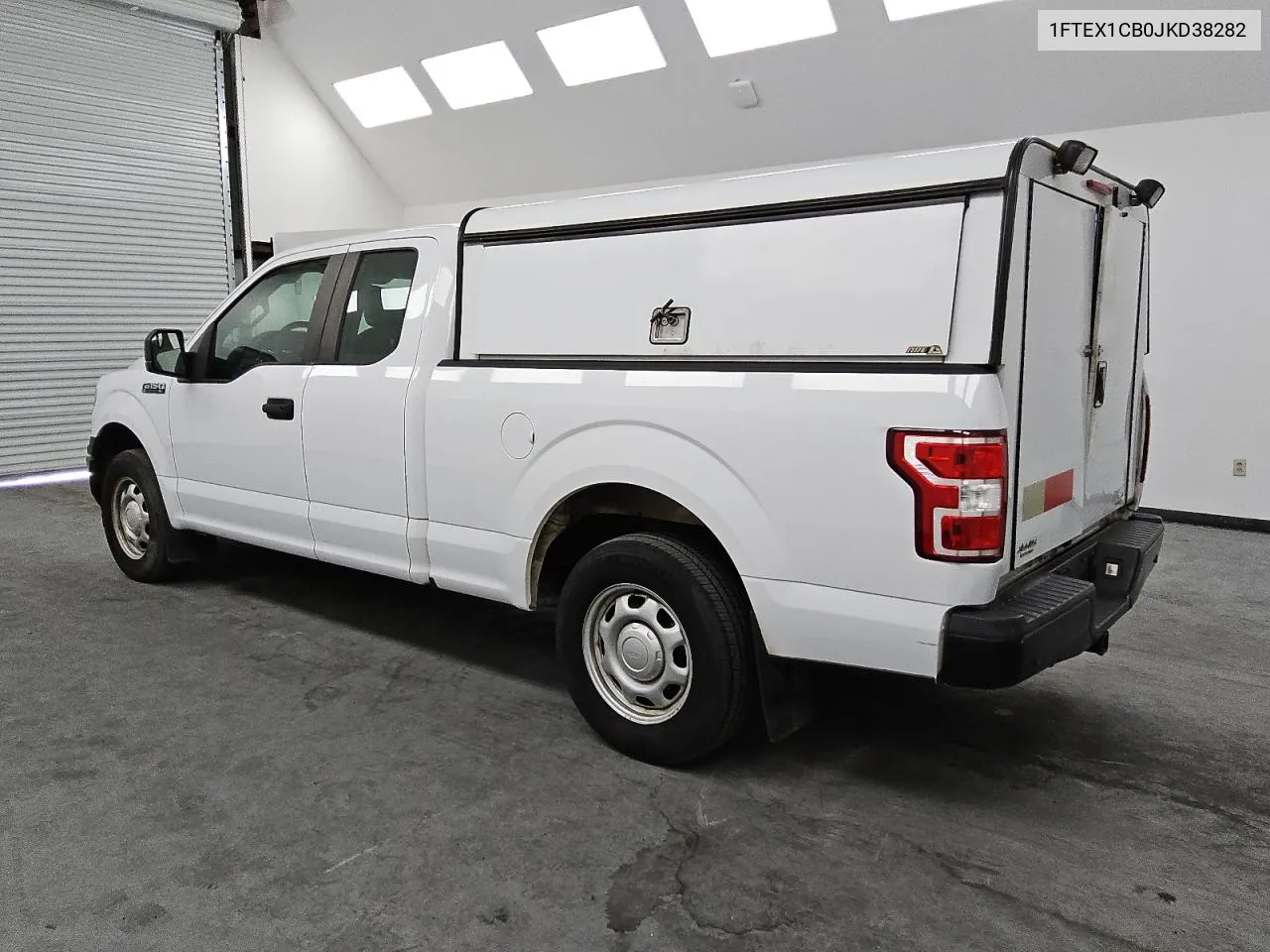 2018 Ford F150 Super Cab VIN: 1FTEX1CB0JKD38282 Lot: 71767424