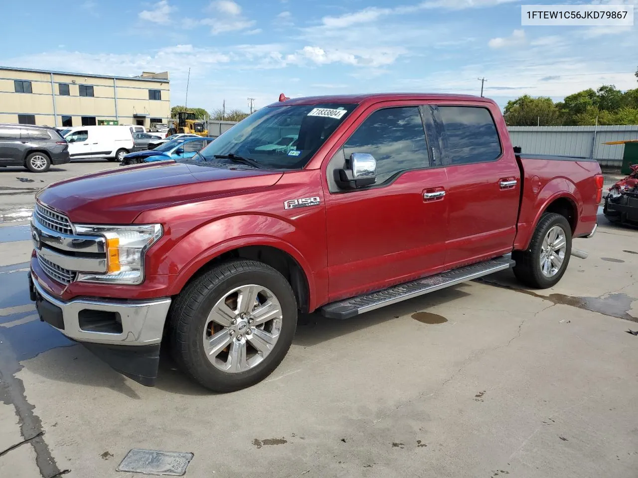 1FTEW1C56JKD79867 2018 Ford F150 Supercrew