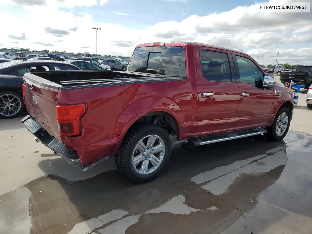 2018 Ford F150 Supercrew VIN: 1FTEW1C56JKD79867 Lot: 71833804