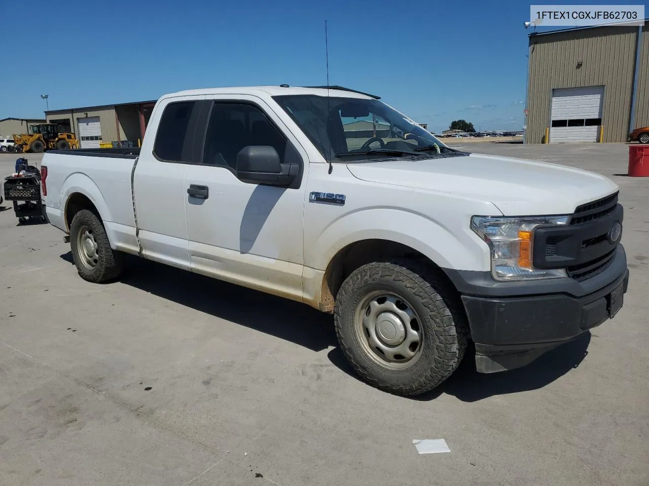 2018 Ford F150 Super Cab VIN: 1FTEX1CGXJFB62703 Lot: 71873794