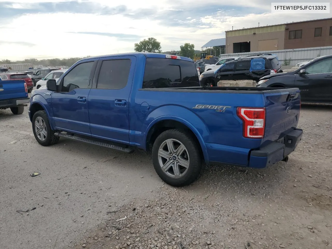 2018 Ford F150 Supercrew VIN: 1FTEW1EP5JFC13332 Lot: 71974594