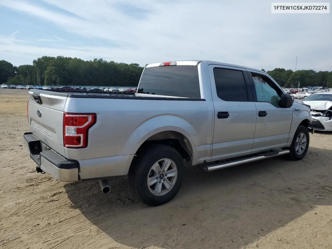 2018 Ford F150 Supercrew VIN: 1FTEW1C5XJKD72274 Lot: 72006534