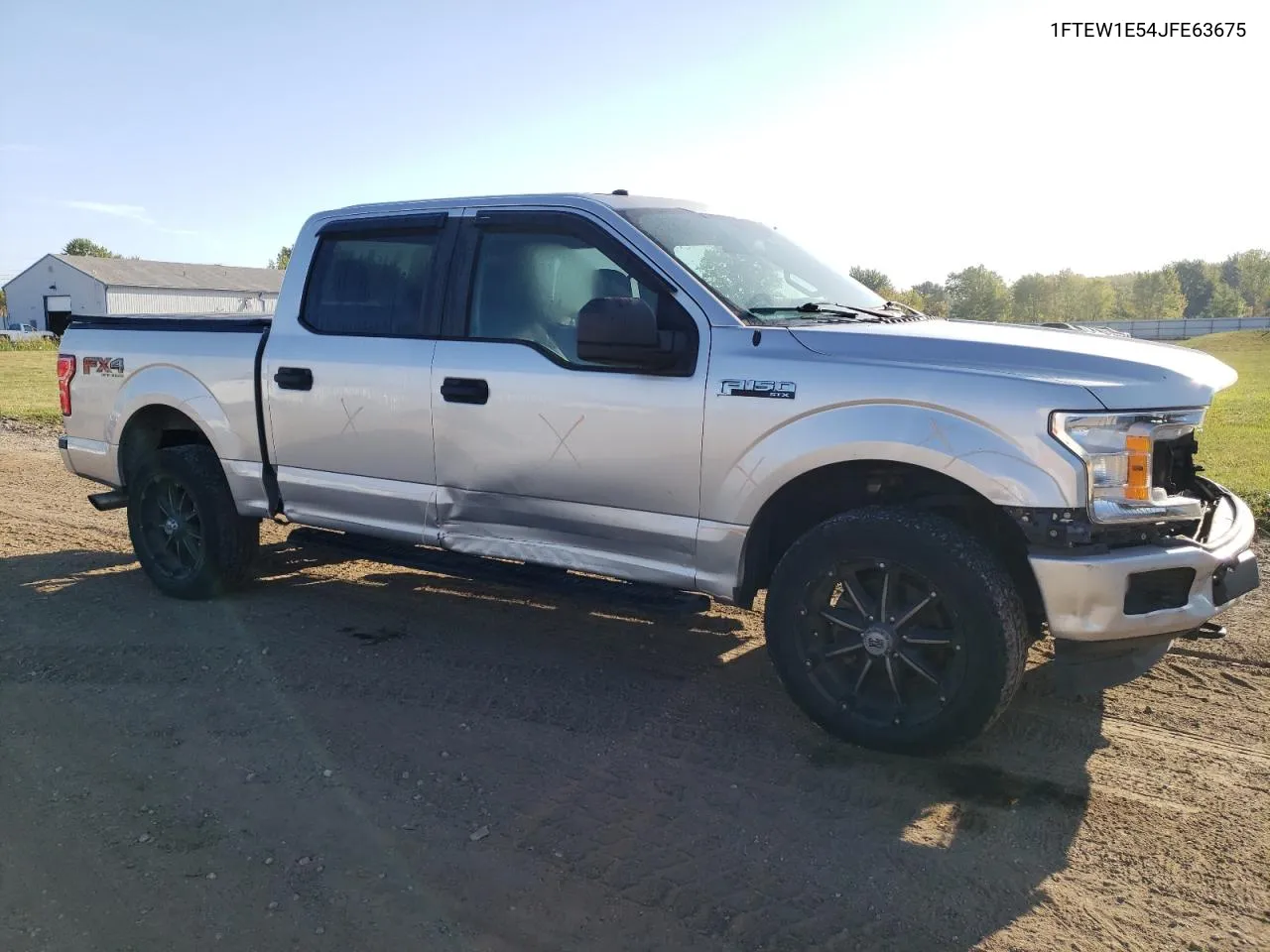 2018 Ford F150 Supercrew VIN: 1FTEW1E54JFE63675 Lot: 72013264