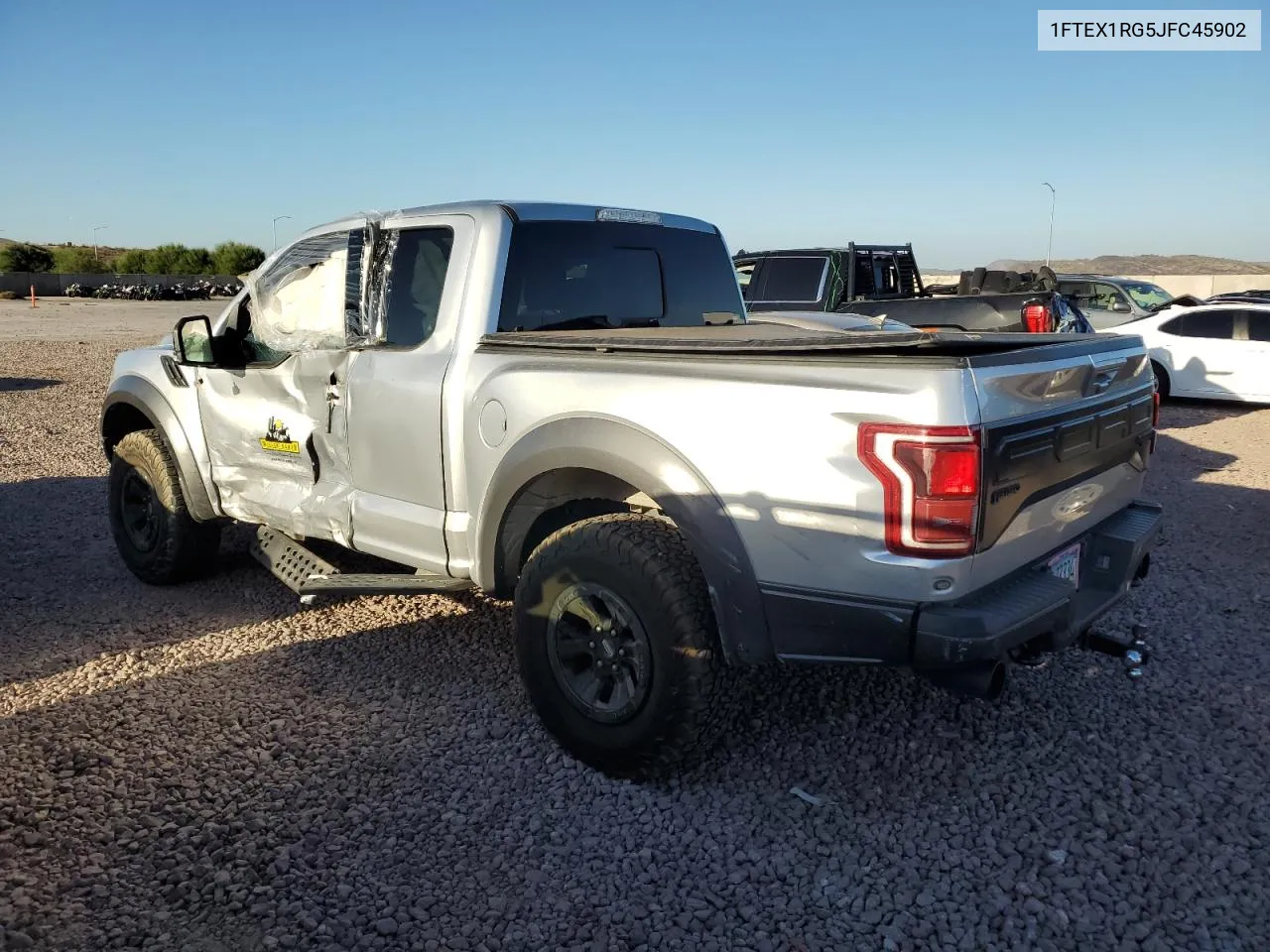 2018 Ford F150 Raptor VIN: 1FTEX1RG5JFC45902 Lot: 72035984