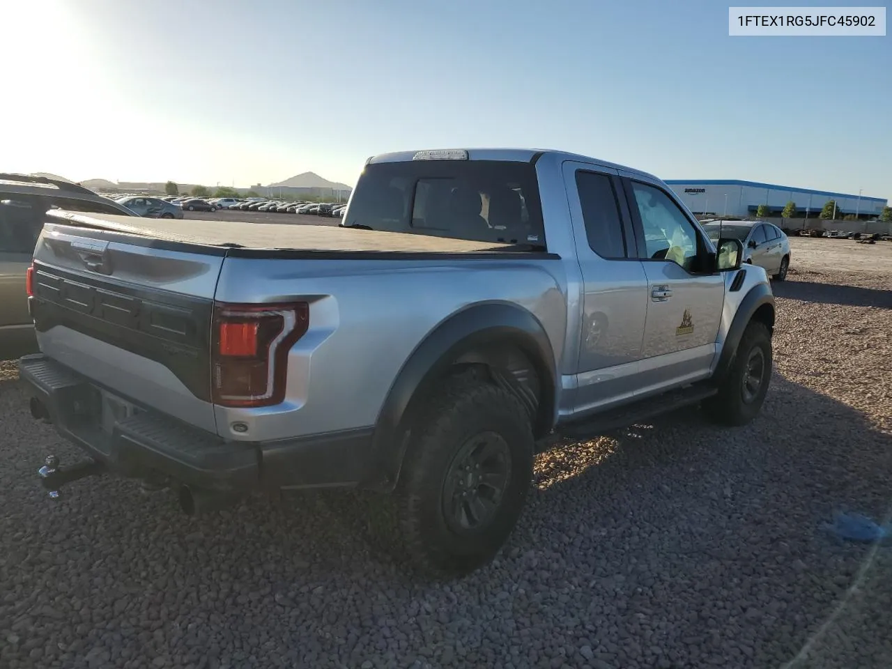 2018 Ford F150 Raptor VIN: 1FTEX1RG5JFC45902 Lot: 72035984