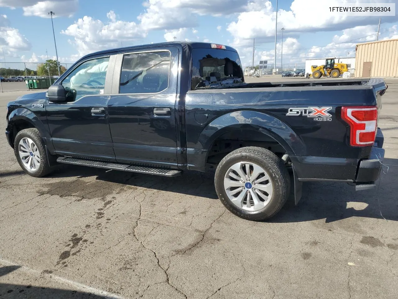 2018 Ford F150 Supercrew VIN: 1FTEW1E52JFB98304 Lot: 72153004