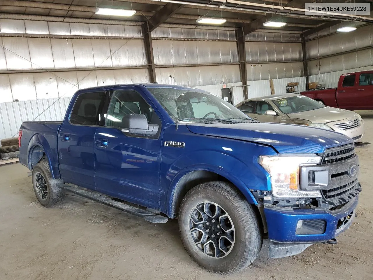 2018 Ford F150 Supercrew VIN: 1FTEW1E54JKE59228 Lot: 72213864