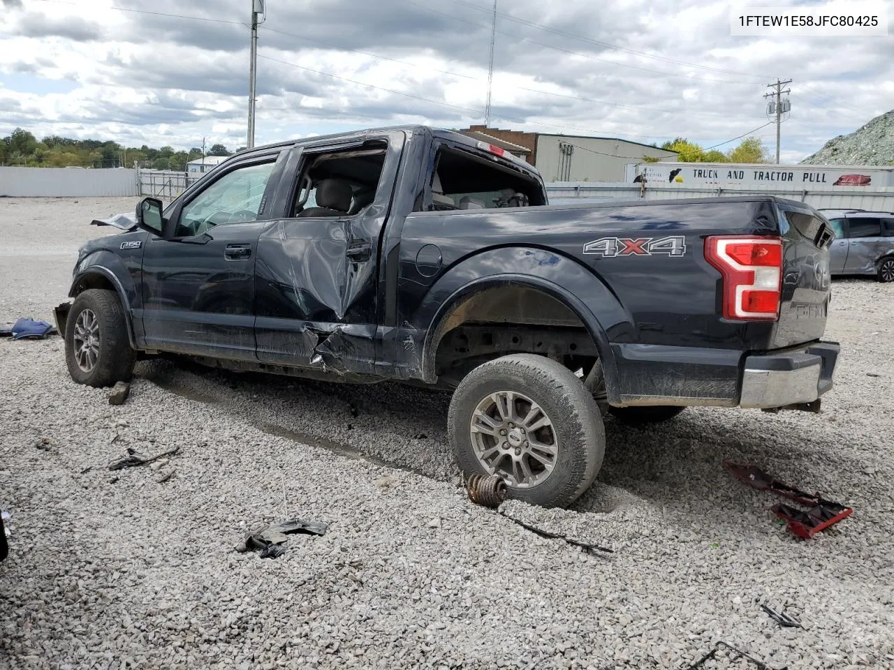 2018 Ford F150 Supercrew VIN: 1FTEW1E58JFC80425 Lot: 72218794